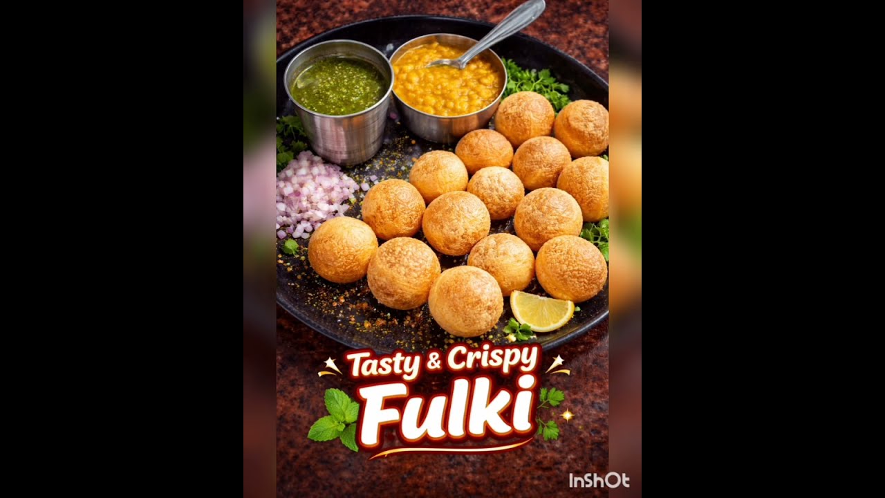 फुलकी का असली चटपटा मज़ा 😋 | UP Style Fulki / Golgappa Recipe #shorts