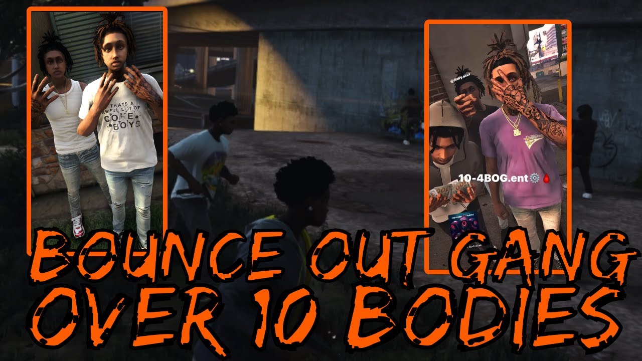 The Crazy Hit List Of Bounce Out Gang | Risky Roads x Sneak gang(Hated Chicago Gang) [Windy City RP]