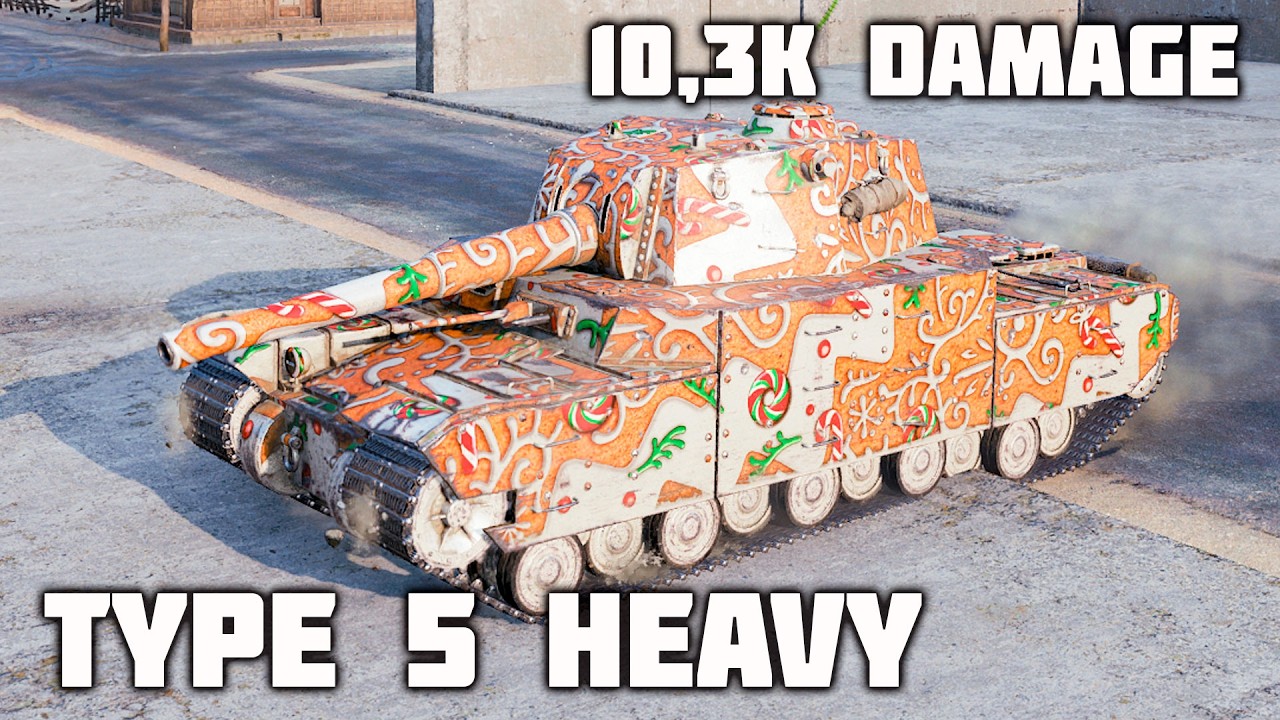 Type 5 Heavy WoT – 5Kills, 10,3K Damage