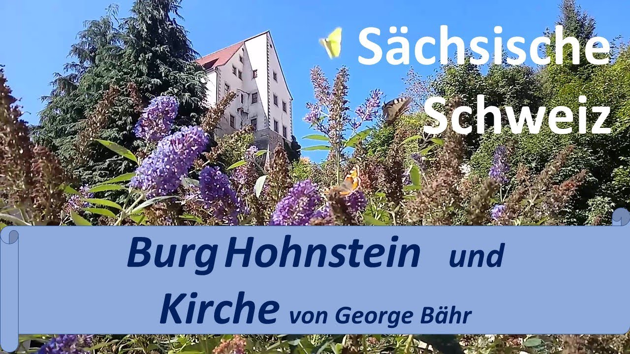 Burg Hohnstein und George-B&auml;hr-Kirche September 2025 S&auml;chsische Schweiz nahe Bad Schandau