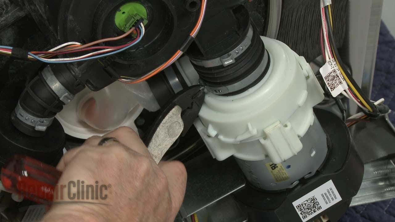 GE Dishwasher Circulation Pump Replacement #WD35X10385