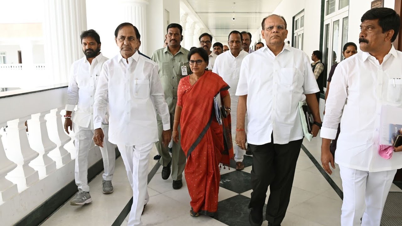 CM KCR Hold Cabinet Meeting In Telangana New Secretariat | CS Shanti Kumari | Public News Telangana