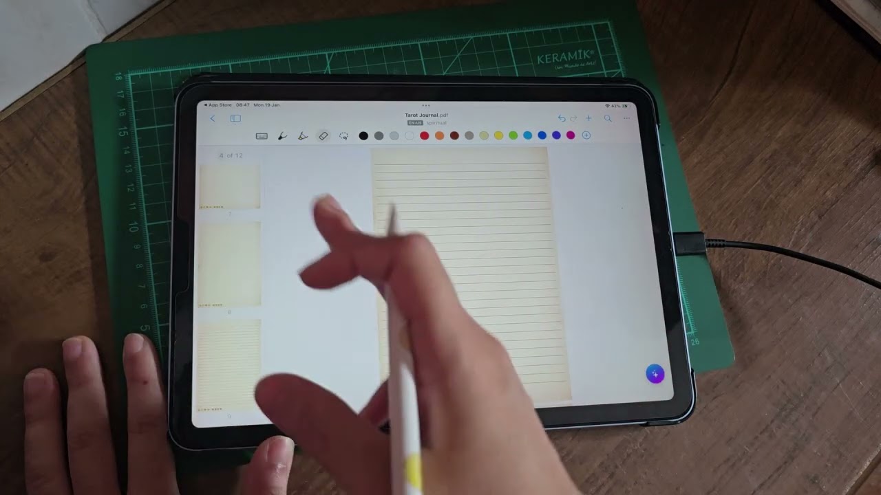 How to use MyScript Notes (former Nebo) to create a digital grimoire