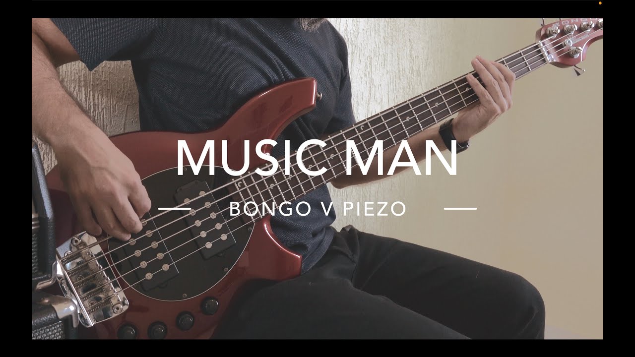 MUSIC MAN BONGO 5HH PIEZO  REVIEW