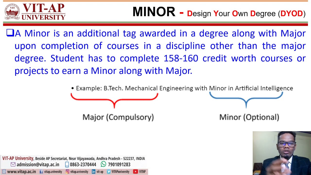 Design Your Own Degree (DYOD)