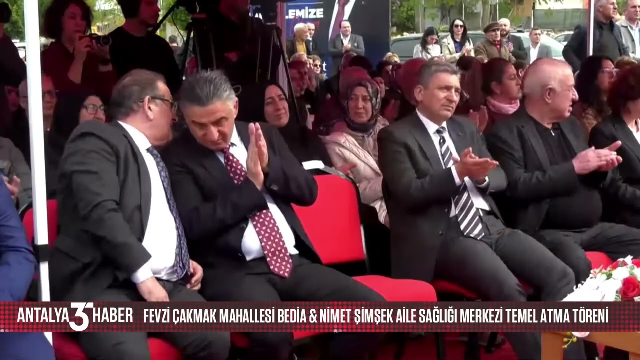BEDİA & NİMET ŞİMŞEK AİLE SAĞLIĞI MERKEZİ TEMEL ATMA TÖRENİ
