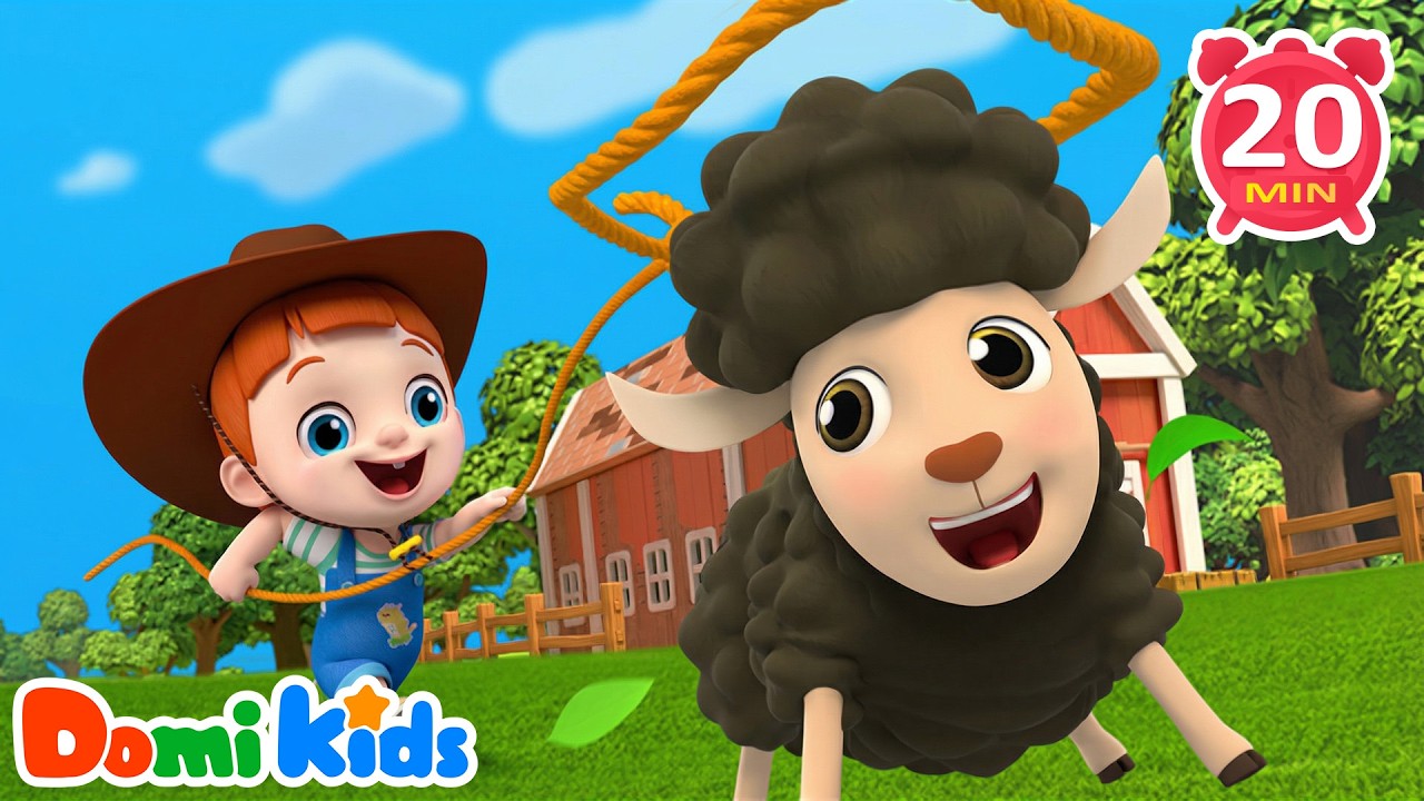 Let's Shave the Sheep! | Baa Baa Black Sheep | Animal Songs & Nursery Rhymes | Animal Party