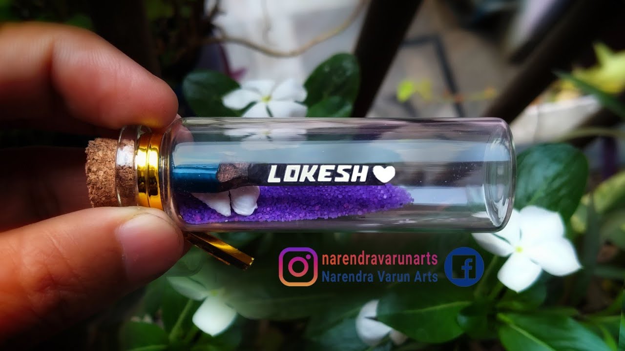 Pencil Carving Name letters 