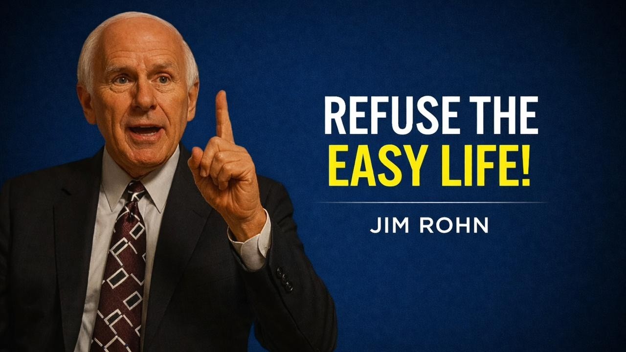 Refuse The Easy Life  Jim Rohn Motivation #successhabits #motivation  #success #focusonyourself