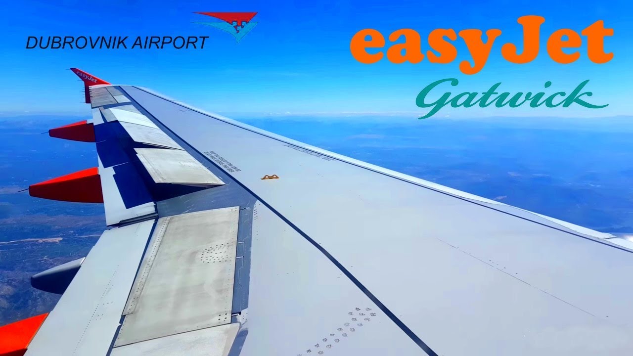 Easyjet Airbus A319 G-EZBM I Gatwick LGW ✈ Dubrovnik DBV I *Full Flight*