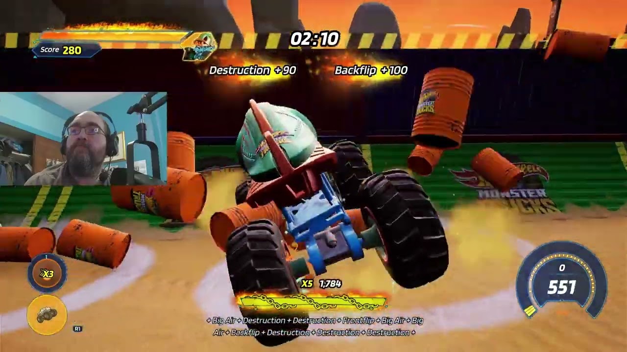 Hot Wheels Monster Trucks: Stunt Mayhem: Level 51