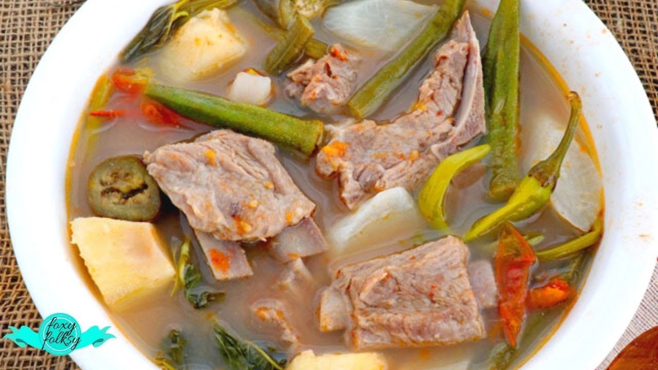 SINIGANG NA BABOY (PORK SINIGANG)