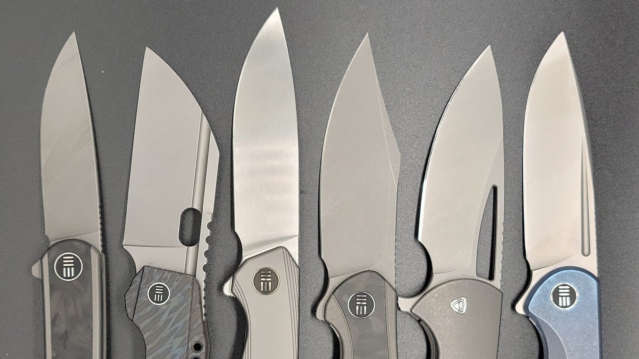 5 БЫСТРЫХ ОБЗОРОВ НОЖЕЙ: WE KNIVES