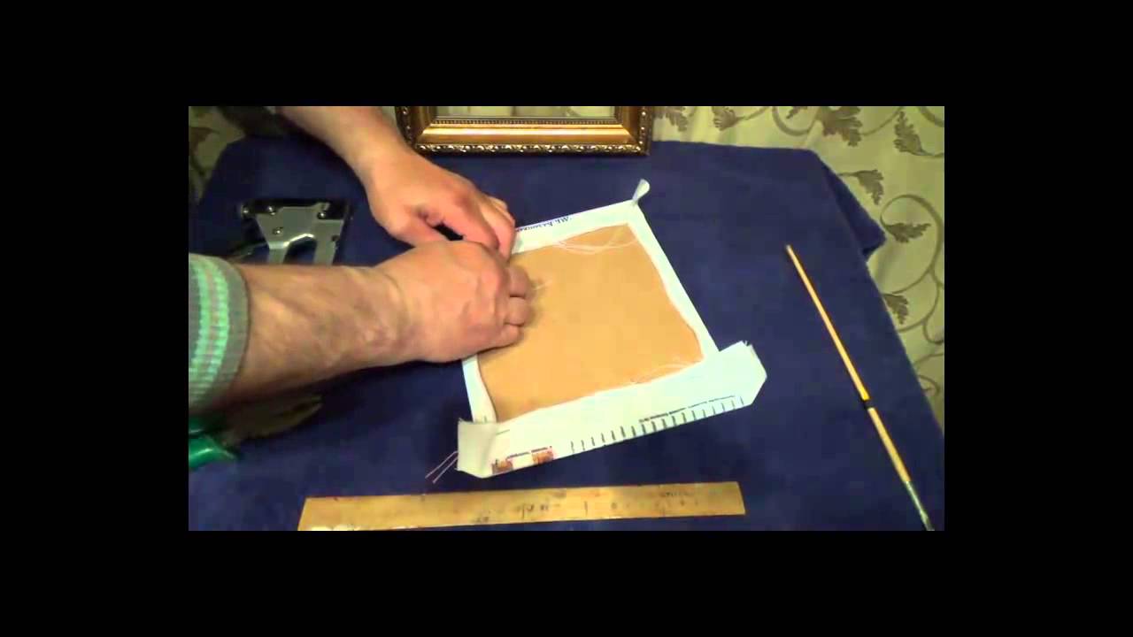 Мастер класс по оформлению вышивки бисером в рамку -икона Божья Матерь Казанская