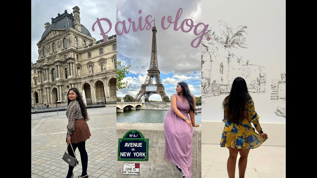 Paris Travel Vlog 🇫🇷 first visit to France, eat loads🥐🍜🧁🐸, sight-seeing & picturesque spots.