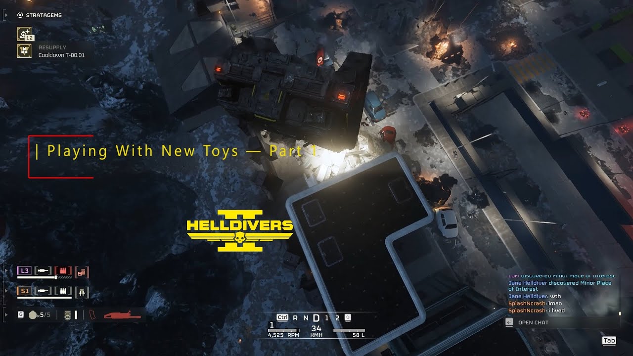 Helldiver 2 | Playing with new toys  [Part 1]