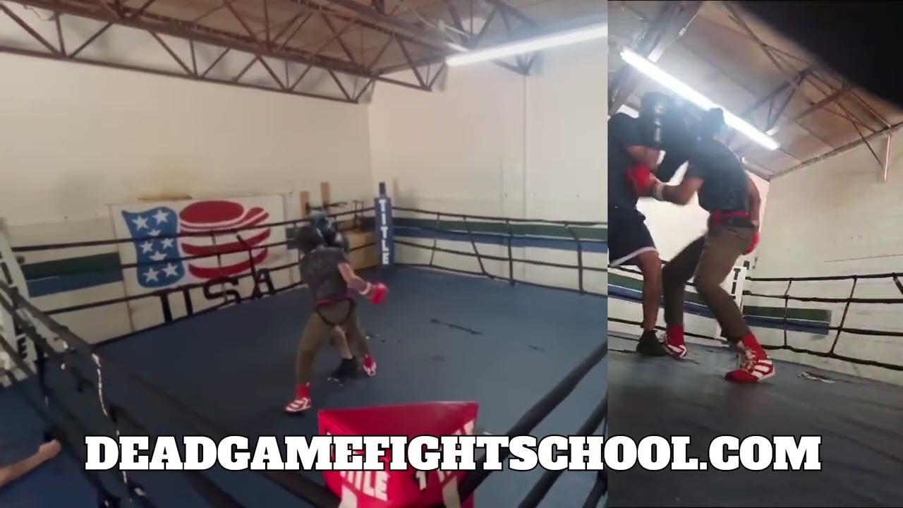Amateurs Sparring at Deadgame Fight School