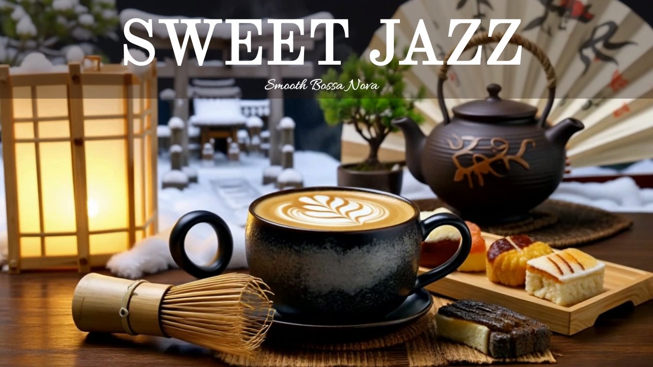 Sweet Jazz Cafe Music ☕ Smooth Bossa Nova & Relaxing Jazz Playlist for Study, Work and Calm Mood