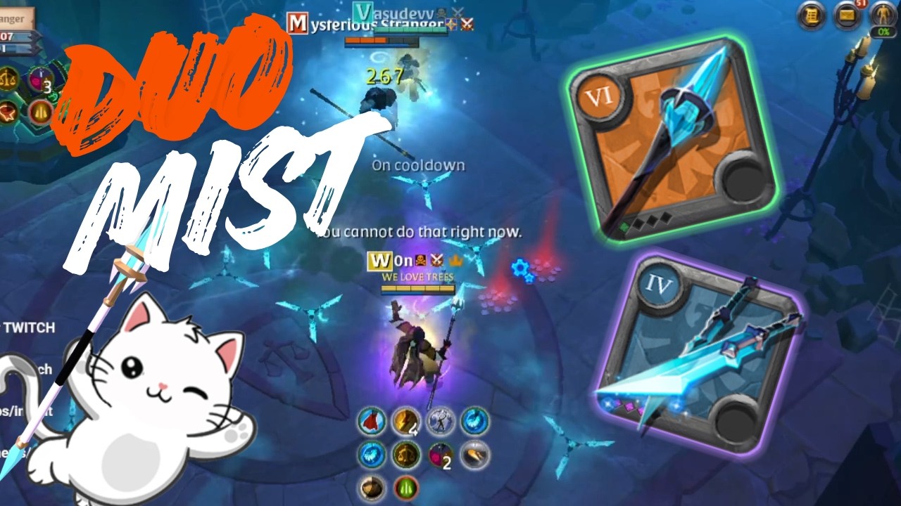 Duo Mists Great Frost + Twin Slayers Combo is SO STRONG!  Stream highlights #247 | Albion Online