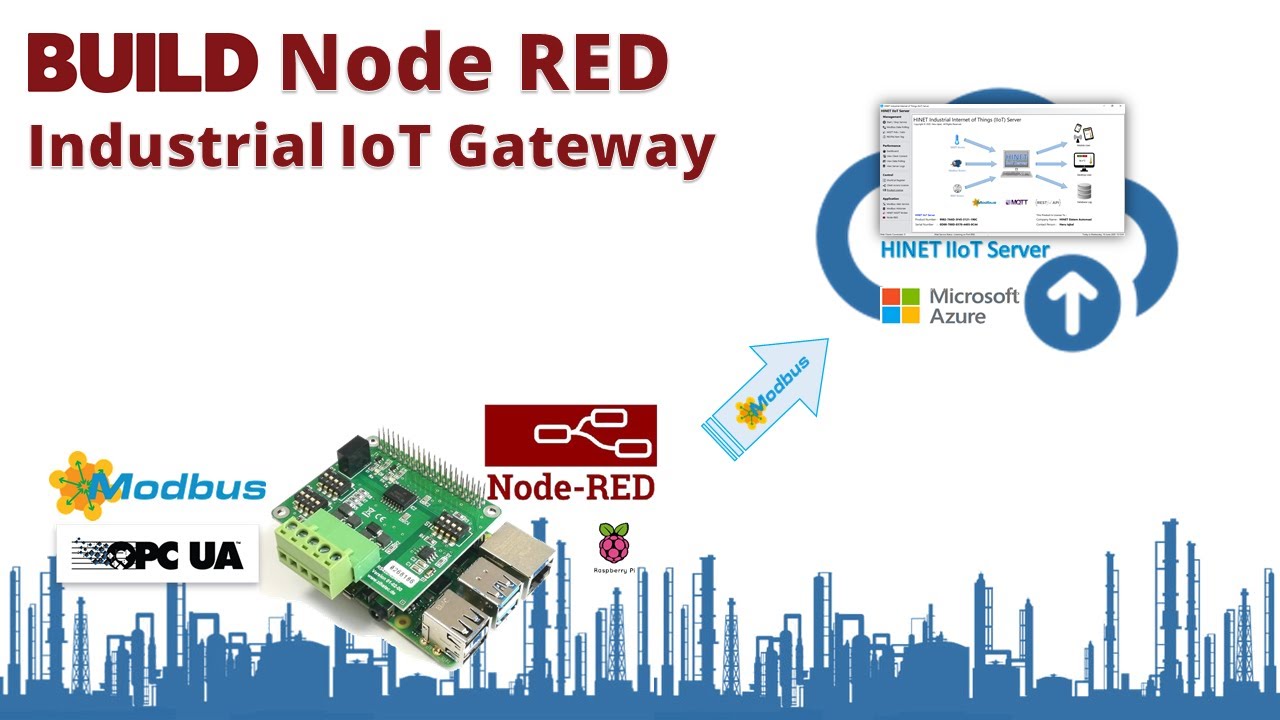 Build Industrial IoT Gateway with Node-RED