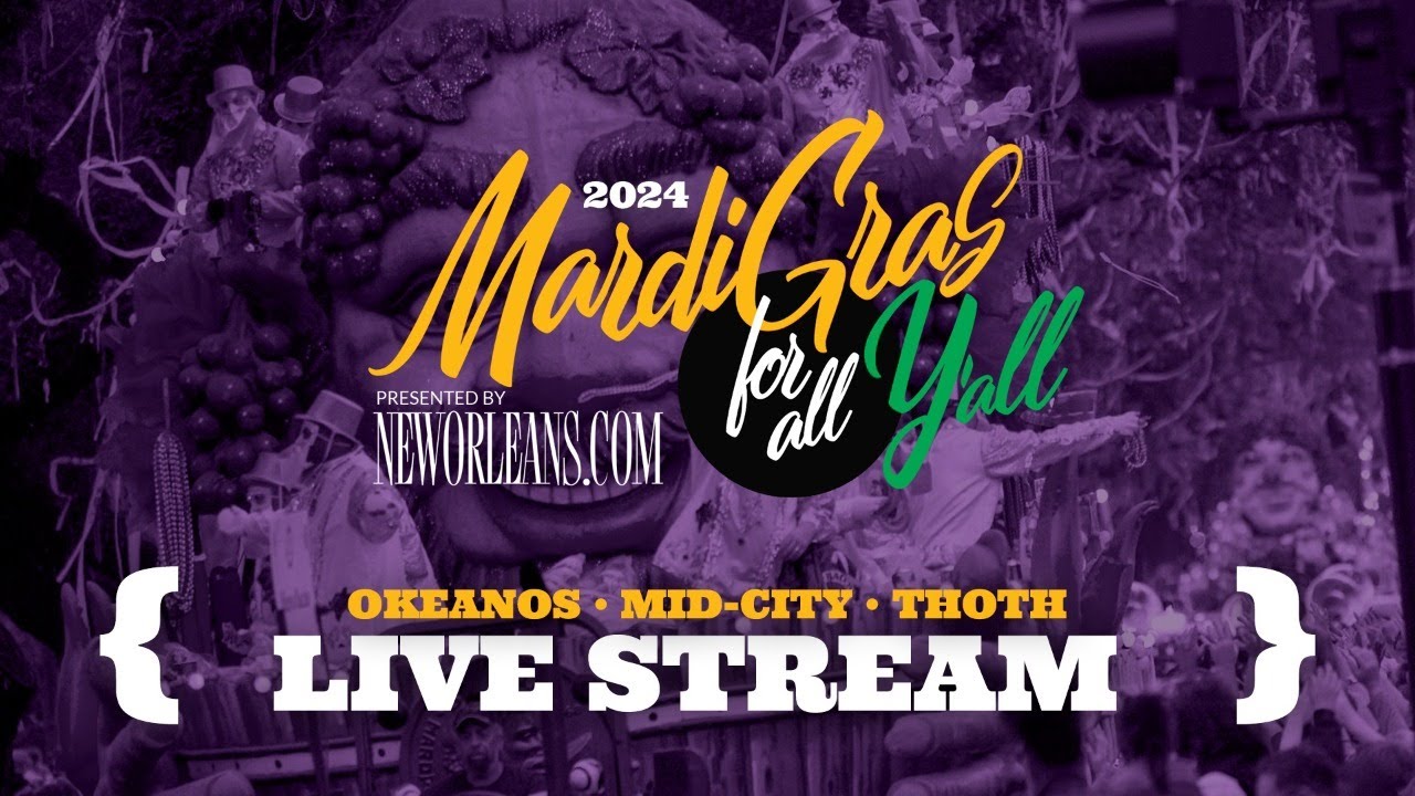 NOLA.com Parade Cam: Okeanos, Mid-City, Thoth
