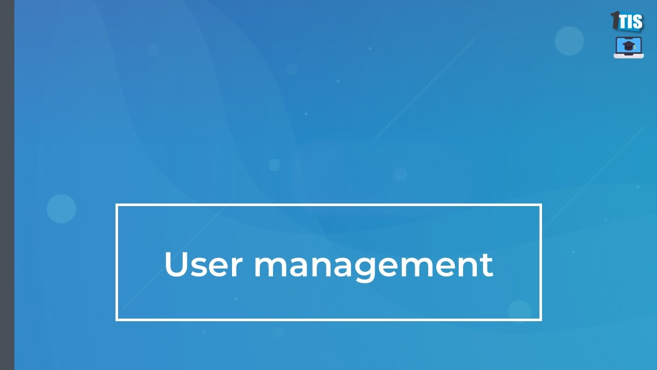 User management