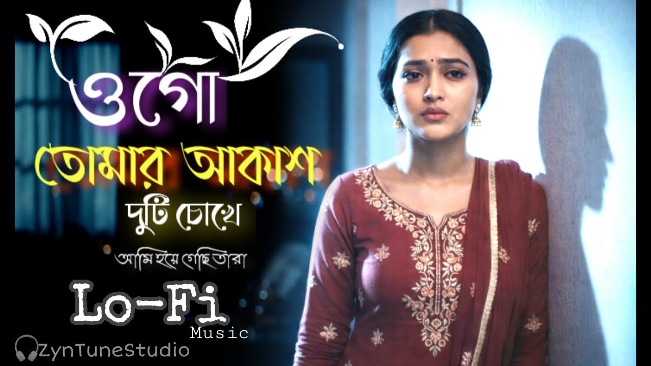 Ogo Tomar Akash Duti Chokhe |ওগো তোমার আকাশ দুটি চোখে |Soulful Lo-Fi |Romantic Vibes| ZynTune Studio