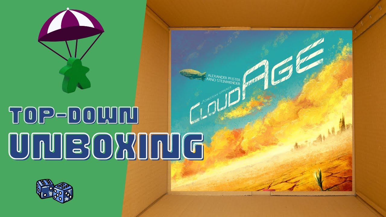 CloudAge Board Game Unboxing