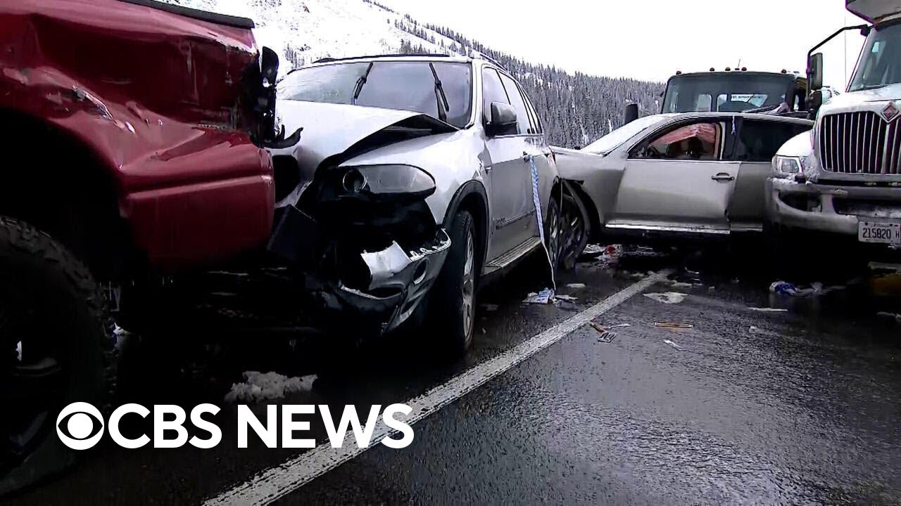 At least 19 injured from 75 car pileup in Colorado