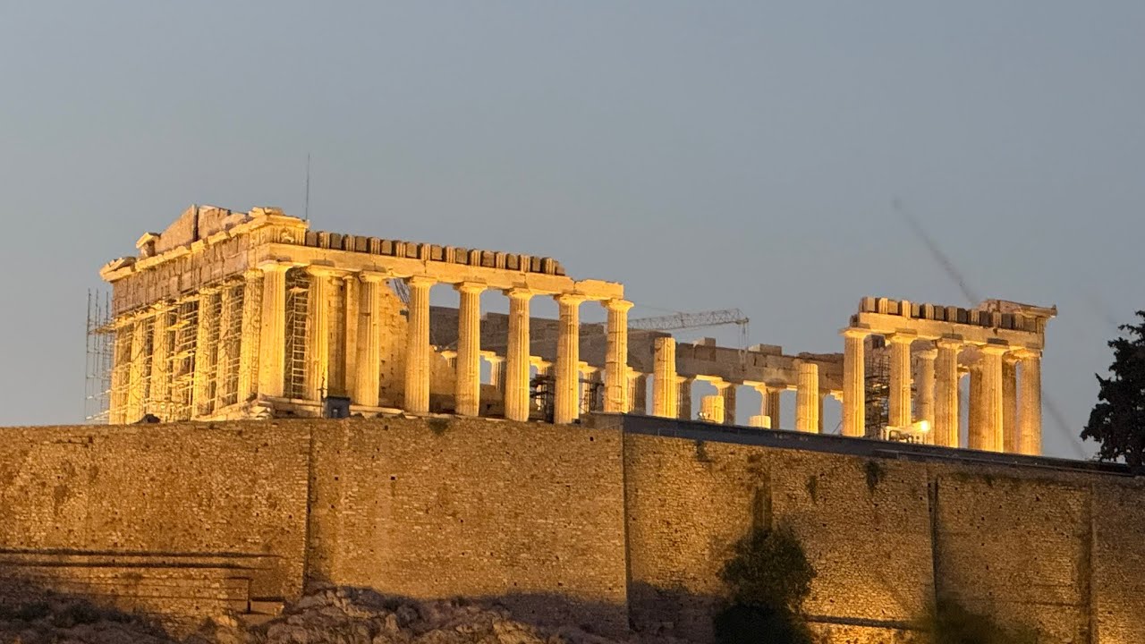 Athens, Plaka, Acropolis, Parthenon, Fine dining and RED MOON!!