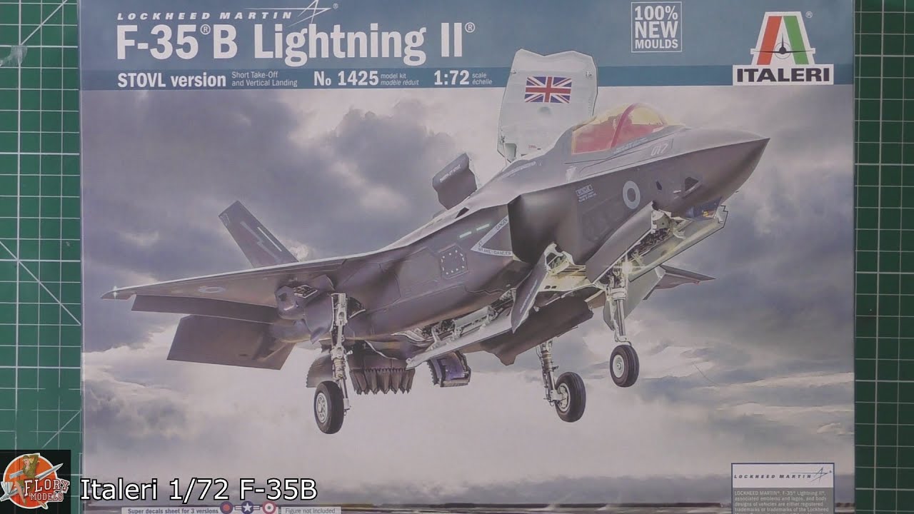 Обзор Italeri 1/72 F-35B Lighting II
