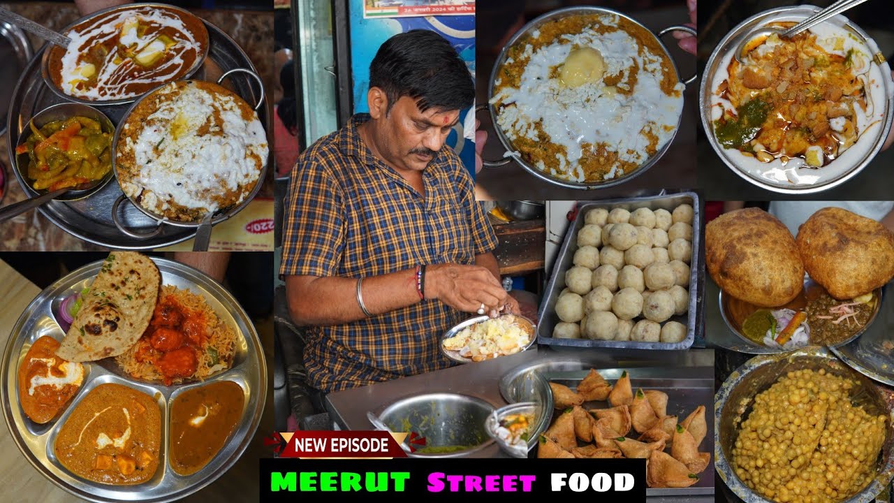 Top 7 Places to Eat in Meerut || Handi Paneer, Dal Makhani, Tikki, Kachori, Manchurian, Icecream