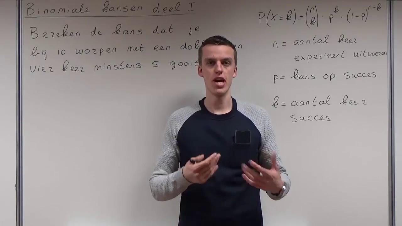 Binomiale kansen deel I (HAVO wiskunde D & VWO wiskunde A/C)