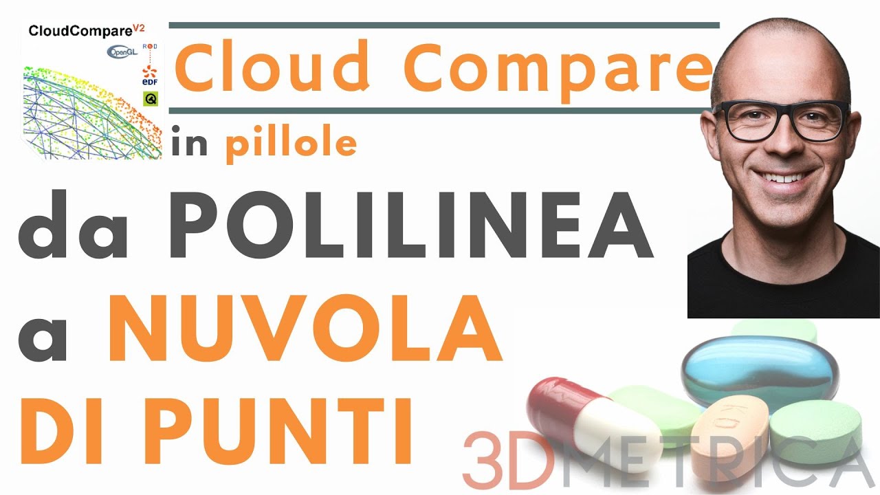 Cloud Compare - Da polilinea a nuvola di punti
