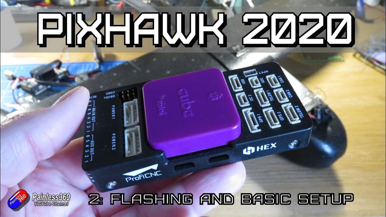 PixHawk/Mission Planner/ArduPlane Build for Beginners: Flashing and basic setup