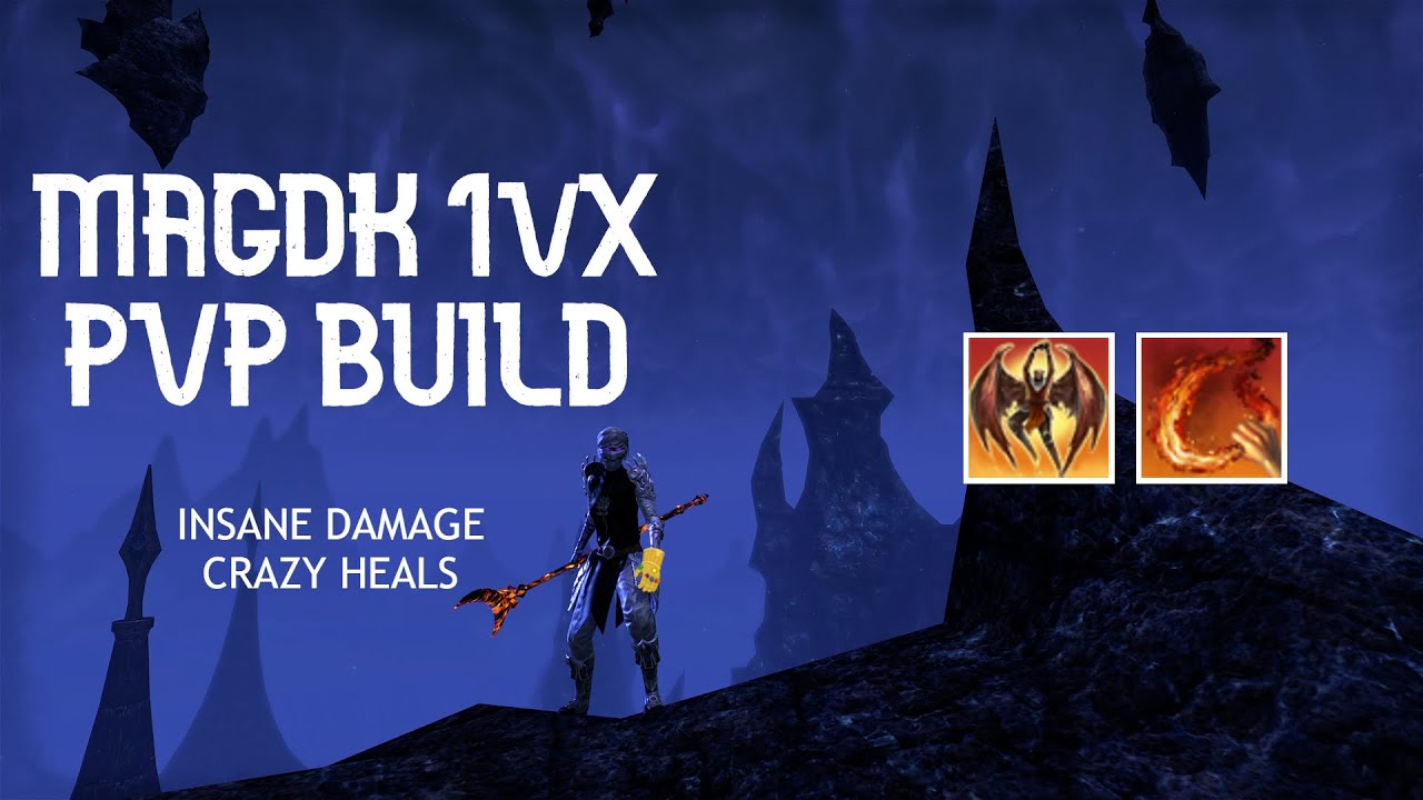 MAGICKA DRAGONKNIGHT PVP BUILD