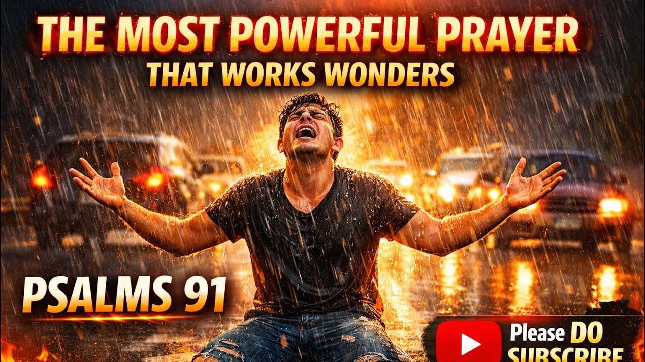 'PSALMS 91:' MOST POWERFUL PRAYER EVER that WORKS WONDERS.#psalms91 #prayer #worship#morningprayer