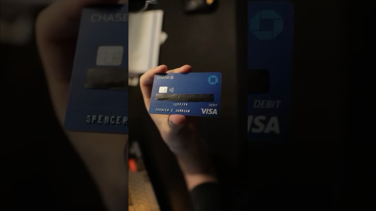 ROZPAKOWYWANIE karty debetowej Chase 💳👀