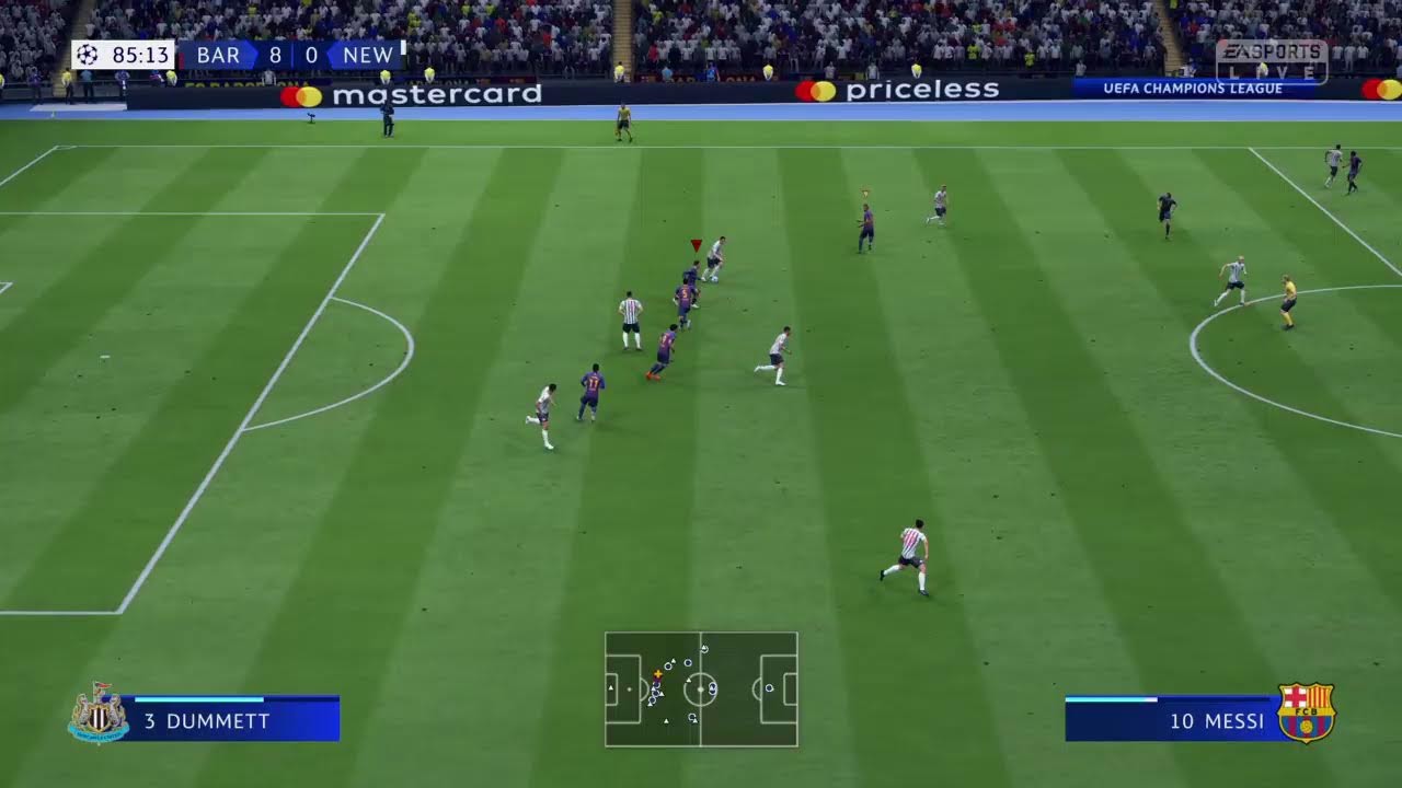 Barcelona vs Newcastle