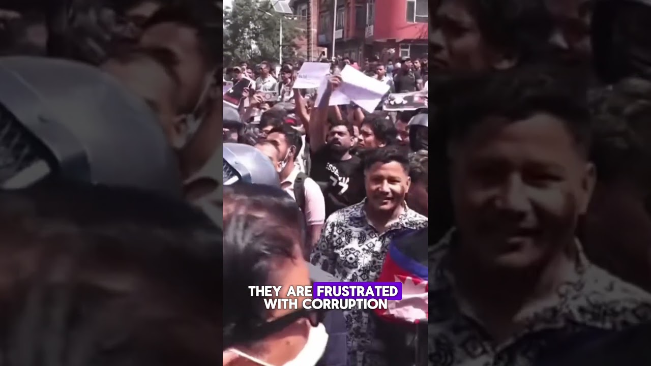 Nepal Gen Z protest and Social Media Ban Explained #nepal #nepalprotest #corruption #SocialMediaBan