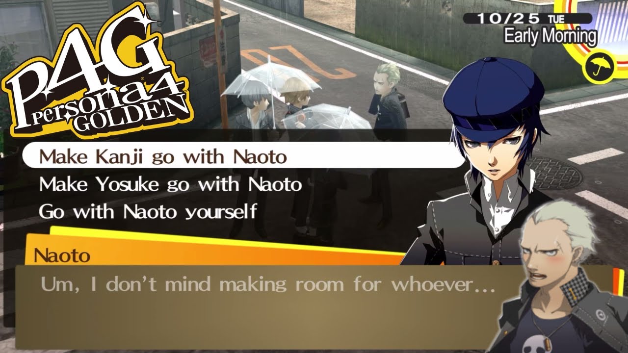 Who Should Go With Naoto? (All Choices) | Persona 4 Golden
