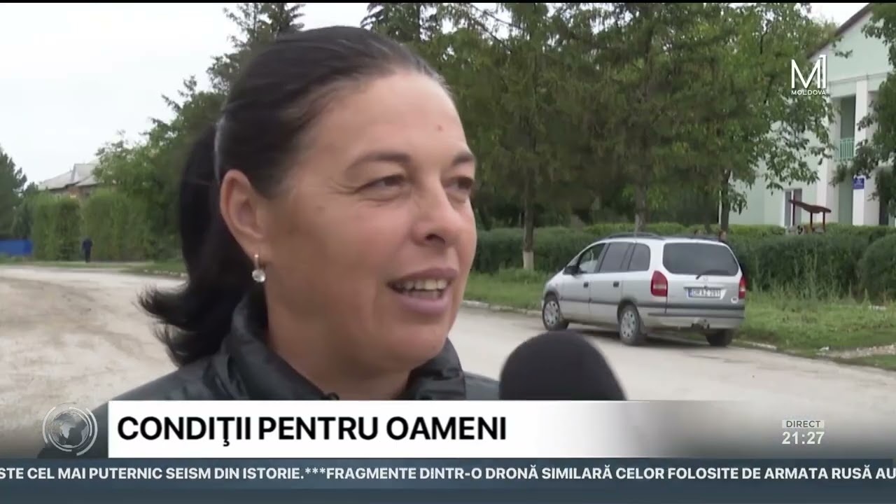 Cinci mii de locuitori din Chetrosu beneficiază de iluminatul stradal