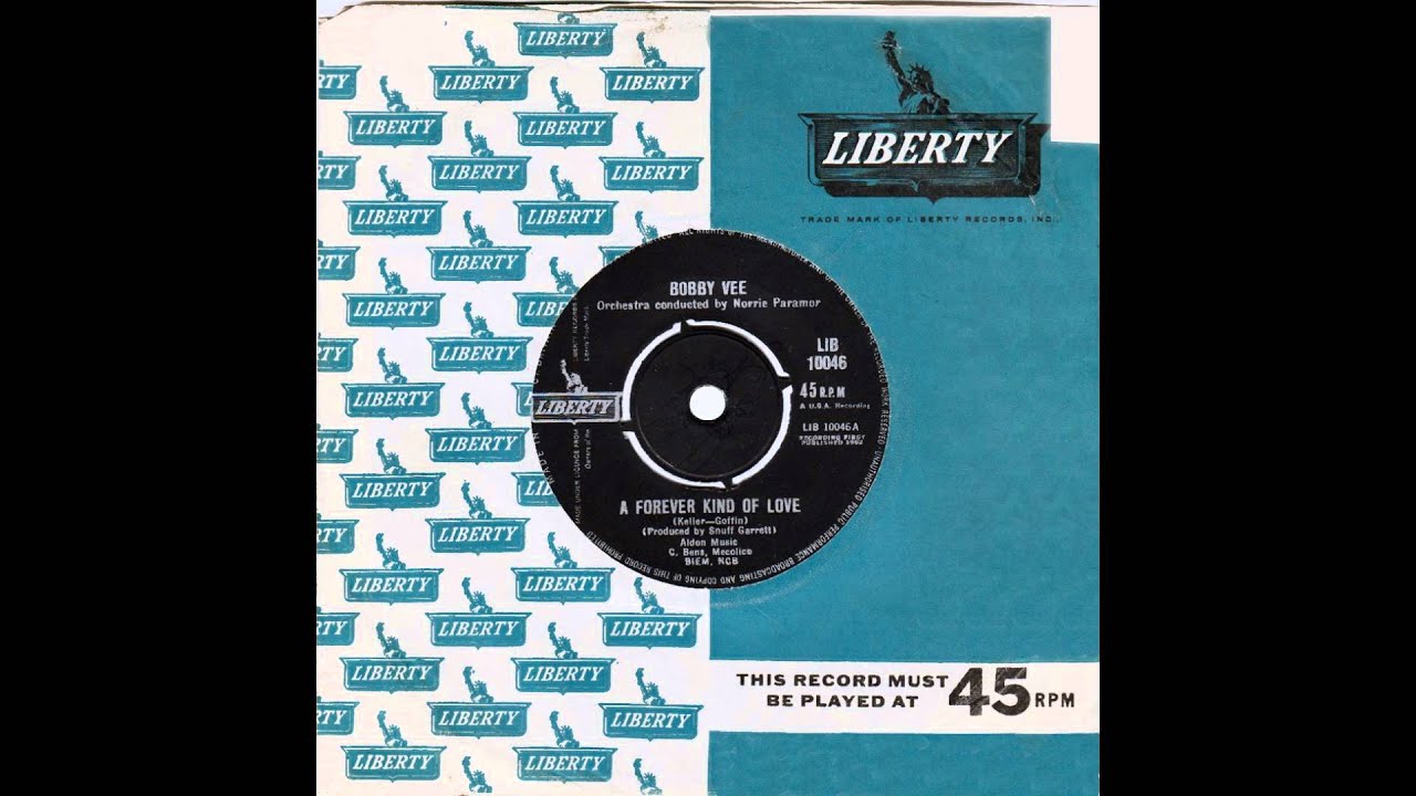 Bobby Vee &ndash; &ldquo;A Forever Kind Of Love&rdquo; (UK Liberty) 1962