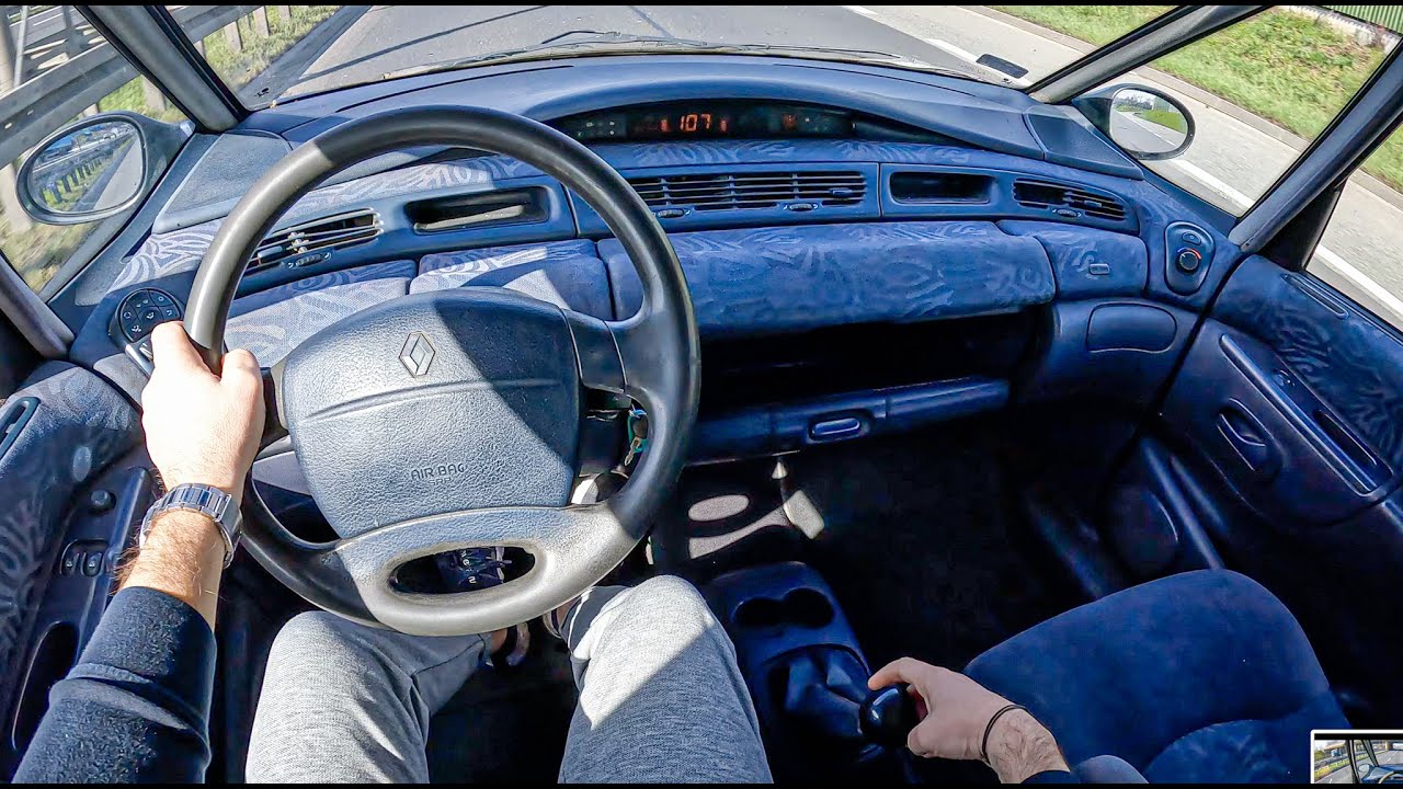 1999 Renault Espace [2.2 TD 113HP] | POV Test Drive #1169 Joe Black