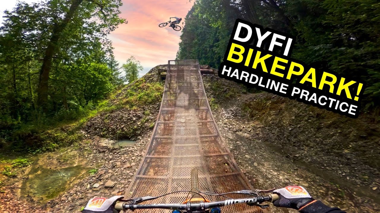 Состоялась жесткая тренировка в велопарке DYFI!!