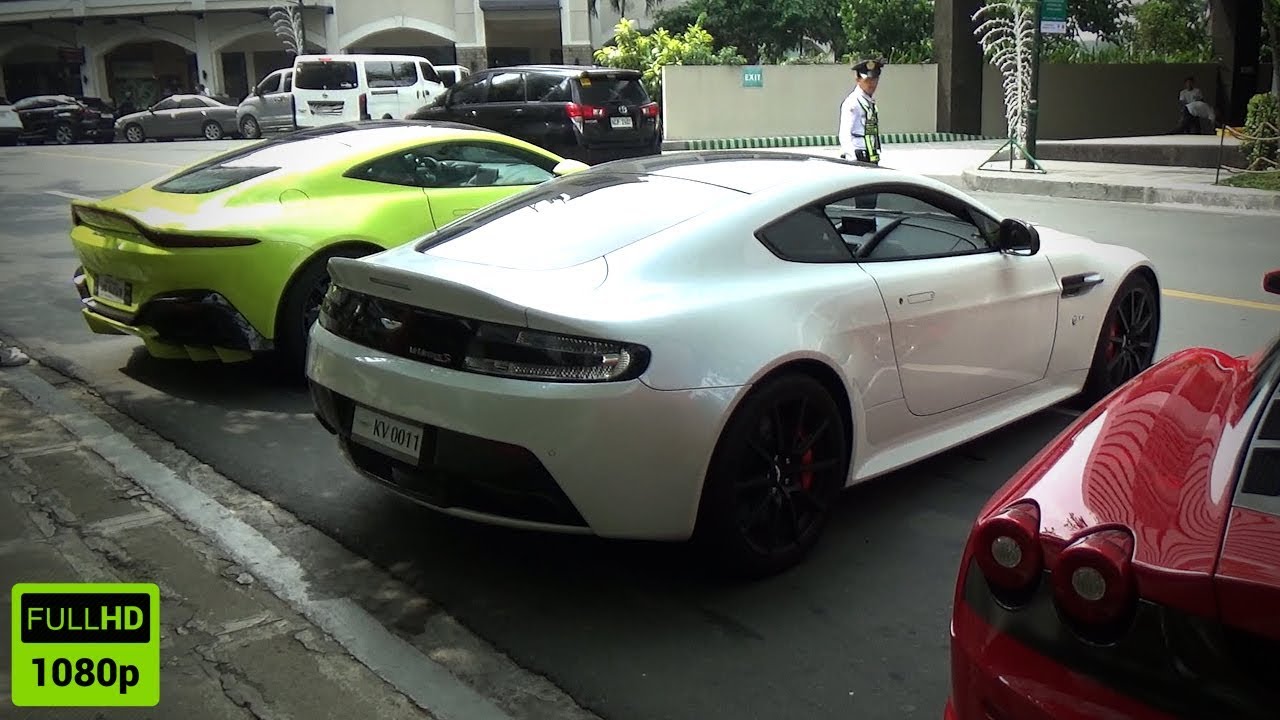 ASTON MARTIN VANTAGE - LOUD v12, not so loud AMG V8 plus many more