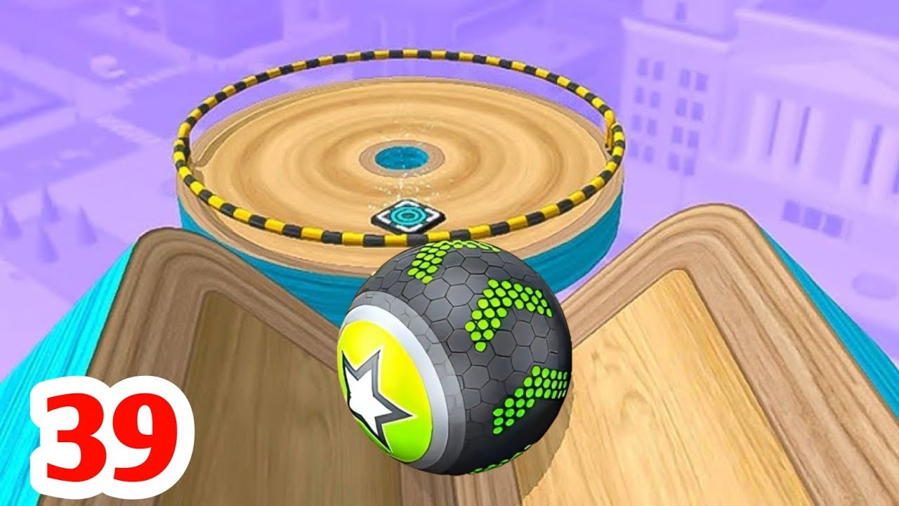 Going Balls, SpeedRun, Going Balls Portal Run Gameplay Level 39