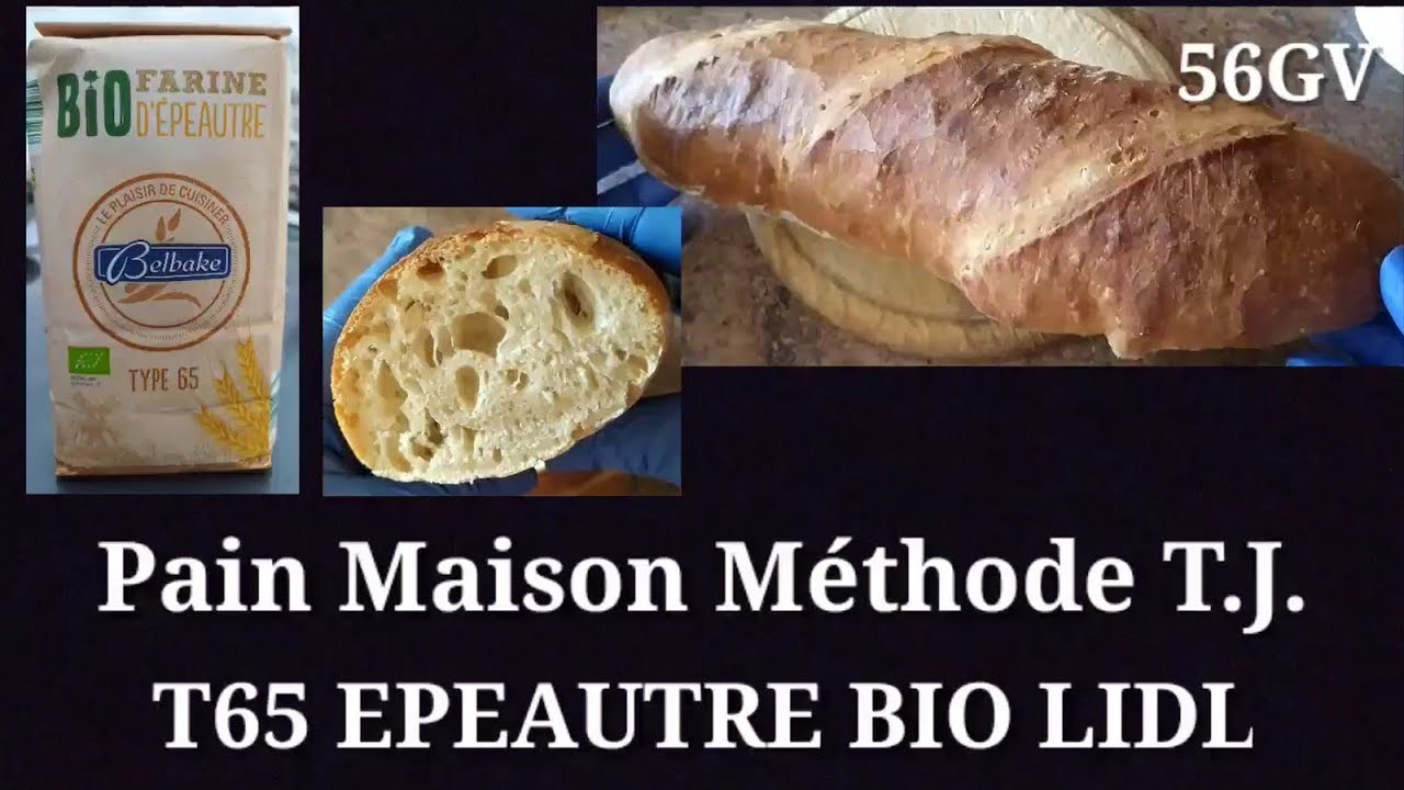 56 Farine d EPEAUTRE T65 LIDL pas degueu ! Pain Maison Methode TJ