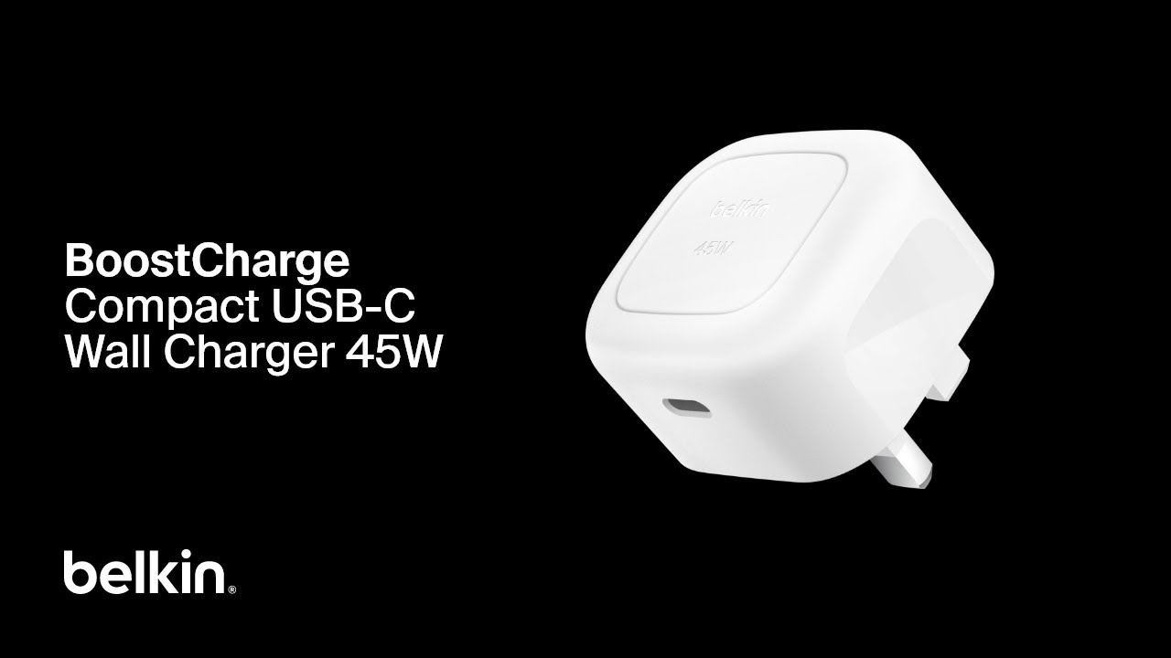Belkin BoostCharge Compact USB-C Wall Charger 45W