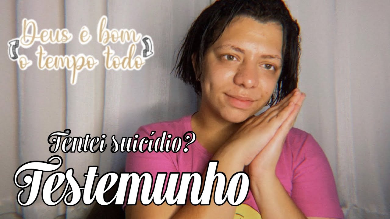 Testemunho de vida Deus me salvou #cristao #Deus #testemunho #suicidio